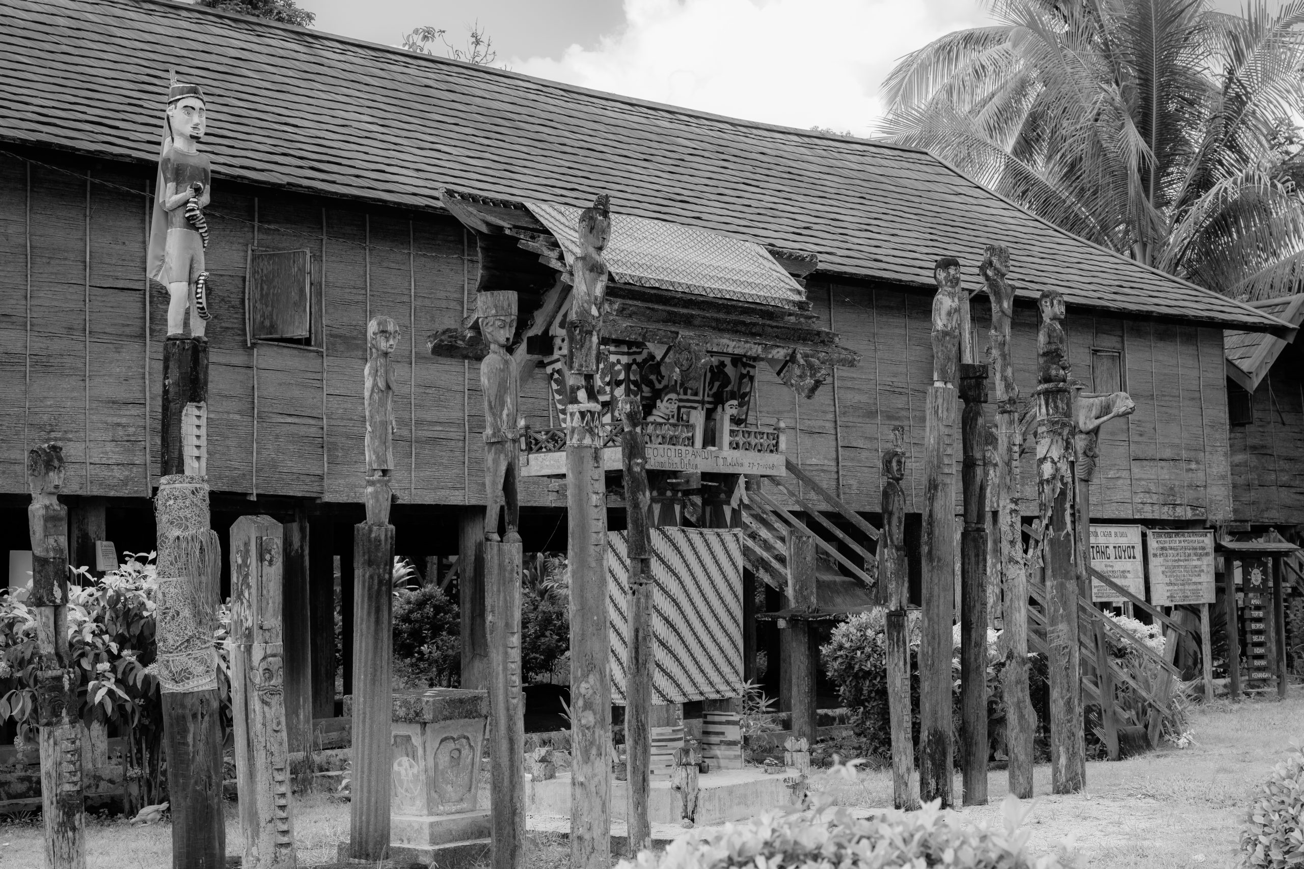 Longhouse at Tumbang Malahoi